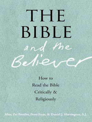 cover image of The Bible and the Believer